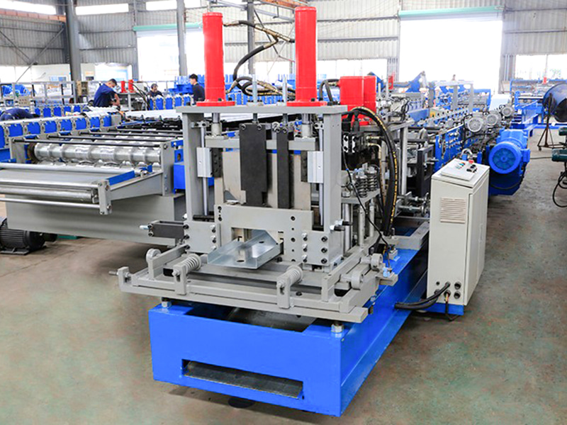 Máquina formadora de rolo de terça CU tipo 80-300 totalmente automática