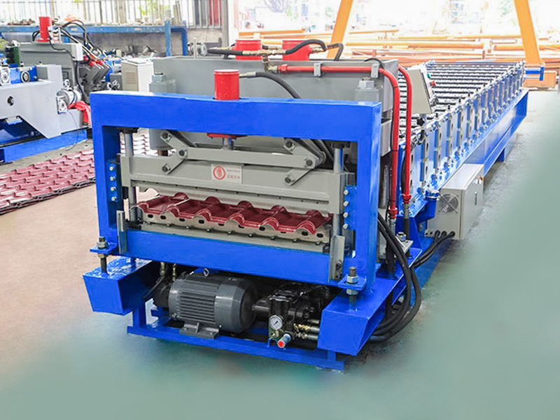 Máquina formadora de rolo de telha vitrificada com adaptabilidade forte YX25-162-810